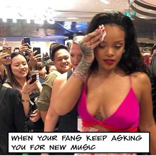 Rihanna Says She Feels ‘Attacked’ By Fans Begging for New Music Rihanna Says She Feels ‘Attacked’ By Fans Begging for New Music
