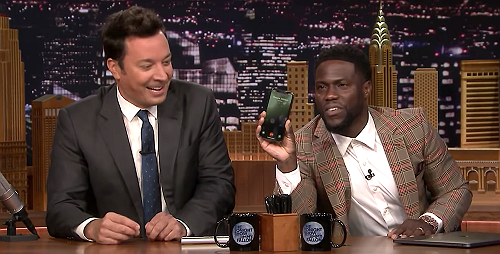 Dwayne 'The Rock' Johnson Kicks His Feud With Kevin Hart Up A Notch On 'The Tonight Show'