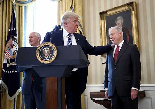 Trump Continues His Junior-High Break-Up With Jeff Sessions