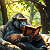 Poetry: Herein lies a jungle library,  a green cathedral of leaf and light,  where one wise ape, our...
